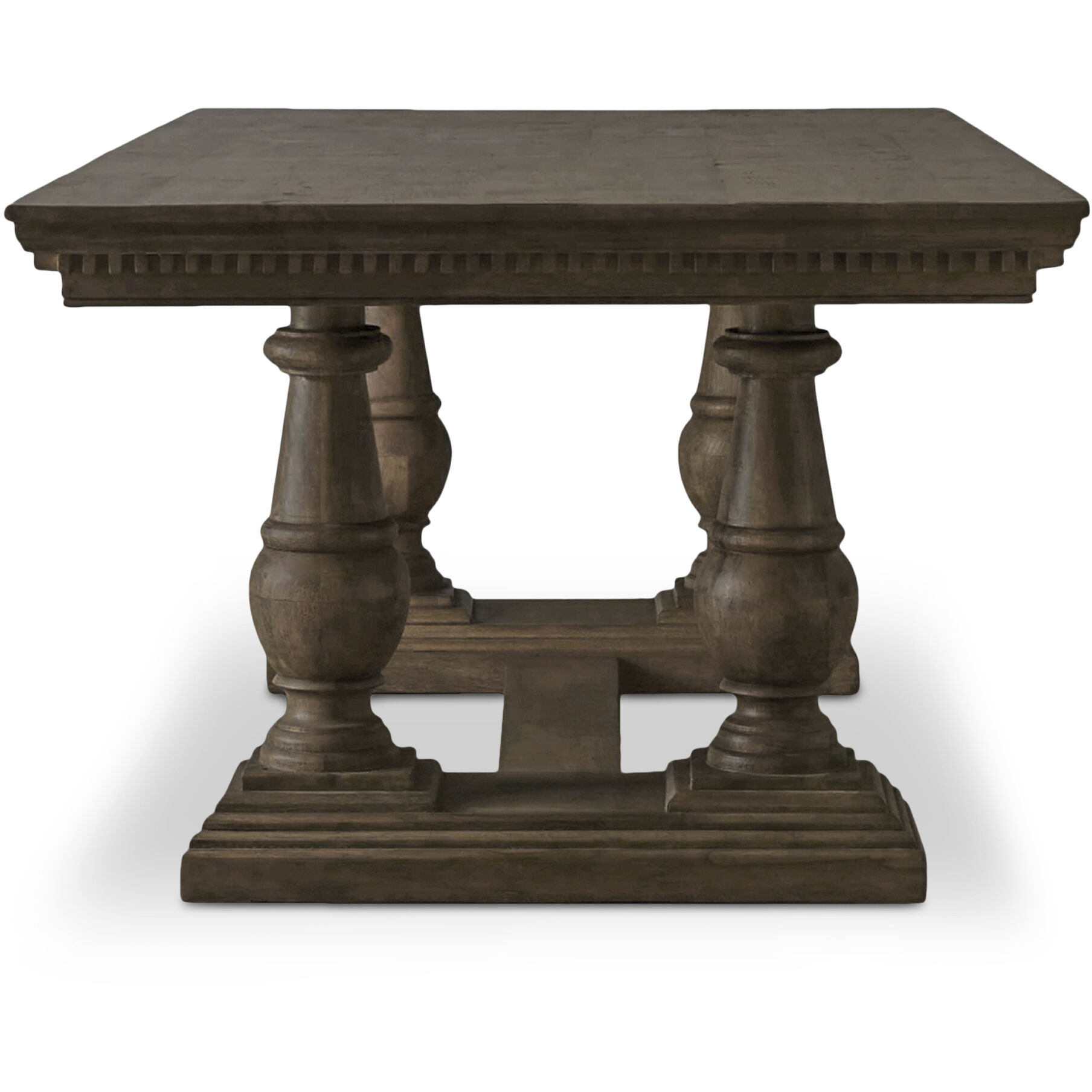 Everson 110 X 43 inch Dark Brown Dining Table